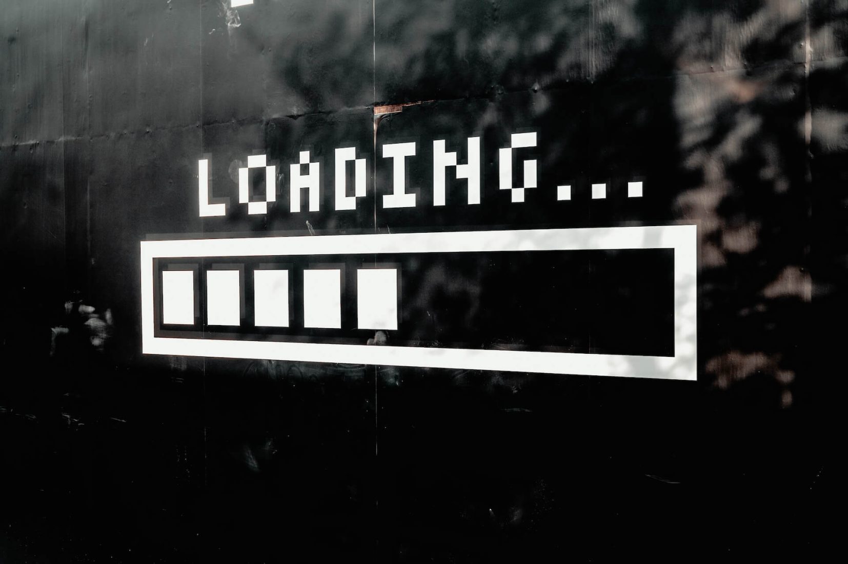 A loading bar